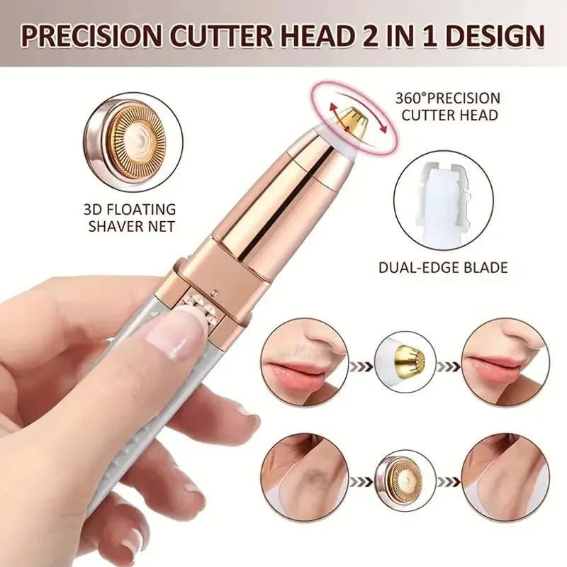 2 in 1 Flawless Eyebrows & Hair Trimmer