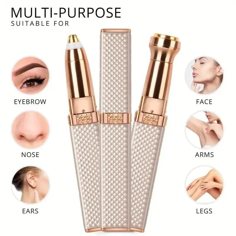 2 in 1 Flawless Eyebrows & Hair Trimmer