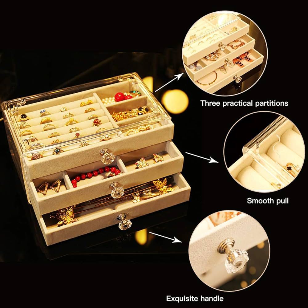 3 Layer Jewellery Organizer