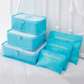 Travel 6 Pieces Pouch Organizer