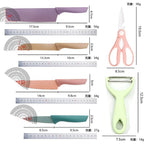 6 Pieces Sharp Kitchen Knife Peeler Set (Made in Chain)