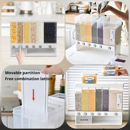6 in 1 Cereal Dispenser (Premium Quality)