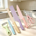 6 Pieces Sharp Kitchen Knife Peeler Set (Made in Chain)