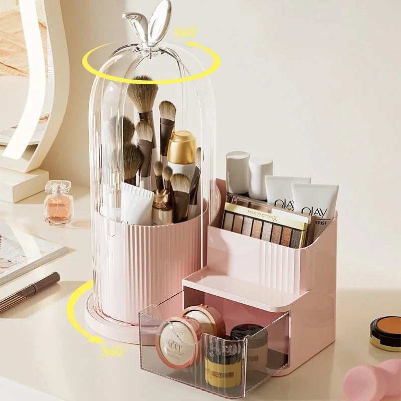 Desktop Organizer 360 Rotation Brush Holder