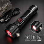 Metal torch with hammer