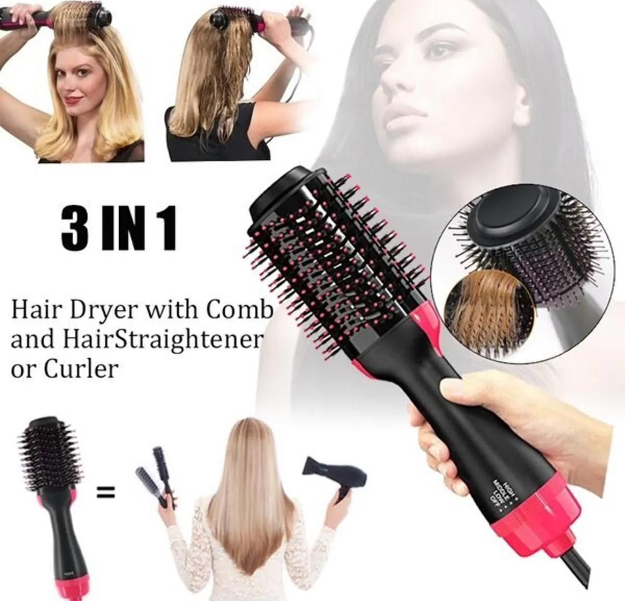 Hair Dryer with Comb (3 in 1)