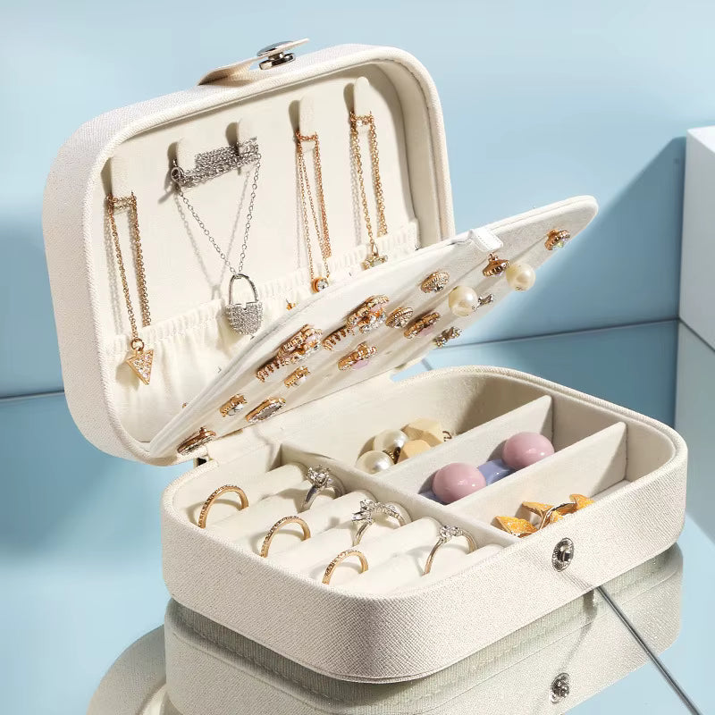 LEATHER JEWELLERY BOX BIG (High Quality)