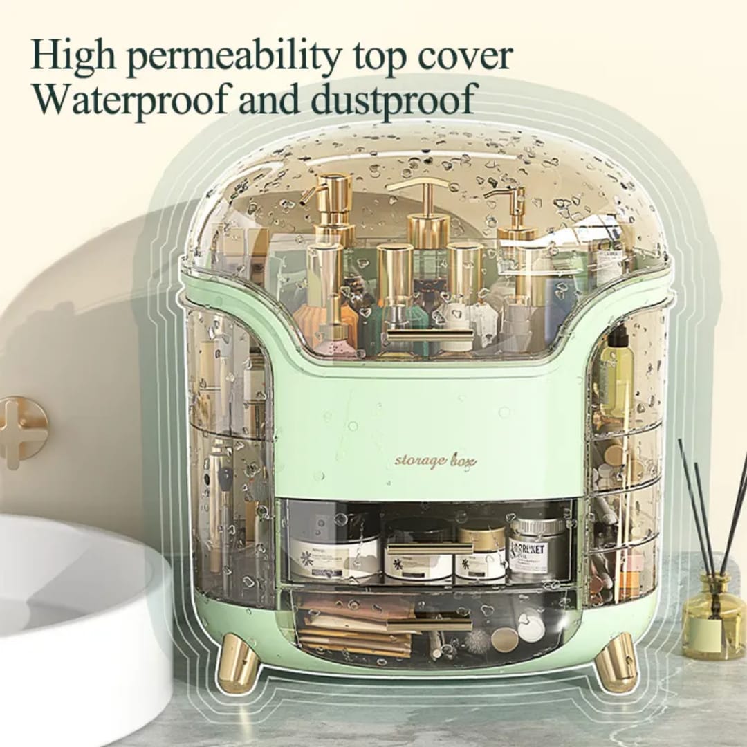 Luxury Cosmetic Organizer Waterproof & Dustproof