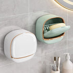 Luxury Soap Holder with Drain Tray, Soap Box