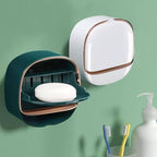 Luxury Soap Holder with Drain Tray, Soap Box
