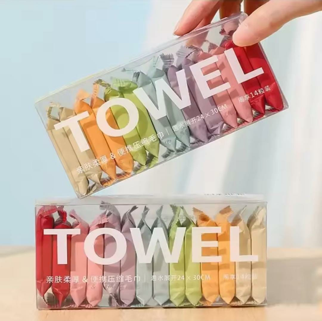 Mini Portable Towel Set