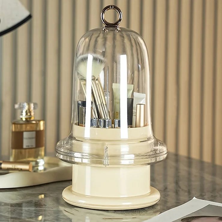 New Rotating Makeup Brush Organizer