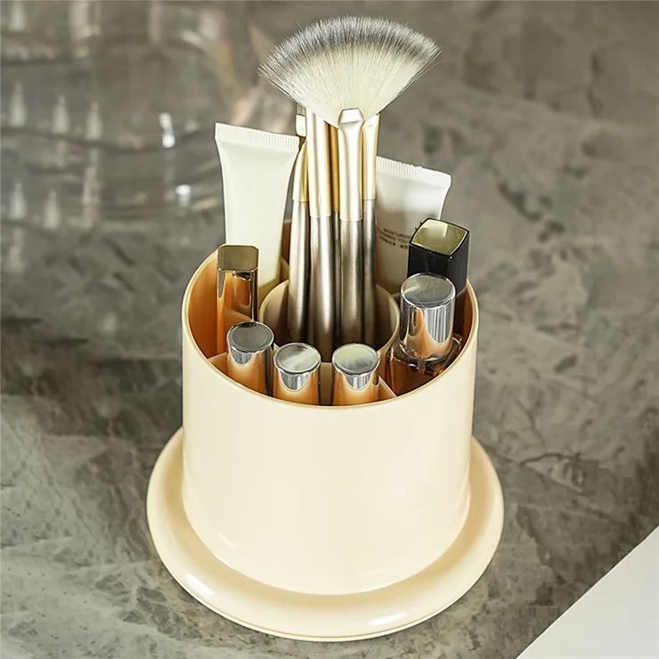 New Rotating Makeup Brush Organizer