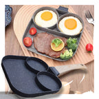 Non-stick 3 in 1 frypan