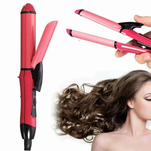 2 In 1 Nova Hair Straightener & Curler
