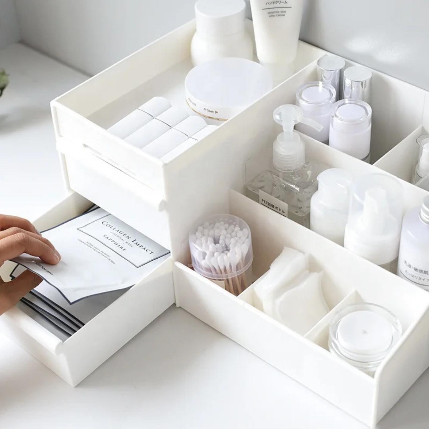 Plastic Cosmetic Organizer Box