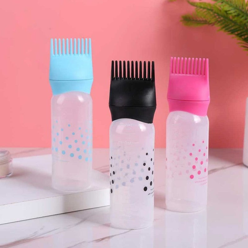 Silicone Oil Comb Bottle