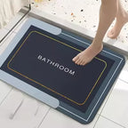 Square Home Mat 2mm (15 × 22.5 Inches) | Anti-Slip Washable Floor Mat | Soft Indoor Door & Kitchen Mat