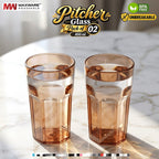 Maxware Crystal Clear 400ml Drinking Glasses – 2 Pcs