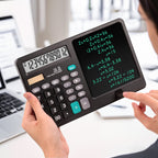 2-in-1 Smart Calculator & LCD Writing Pad