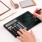 2-in-1 Smart Calculator & LCD Writing Pad