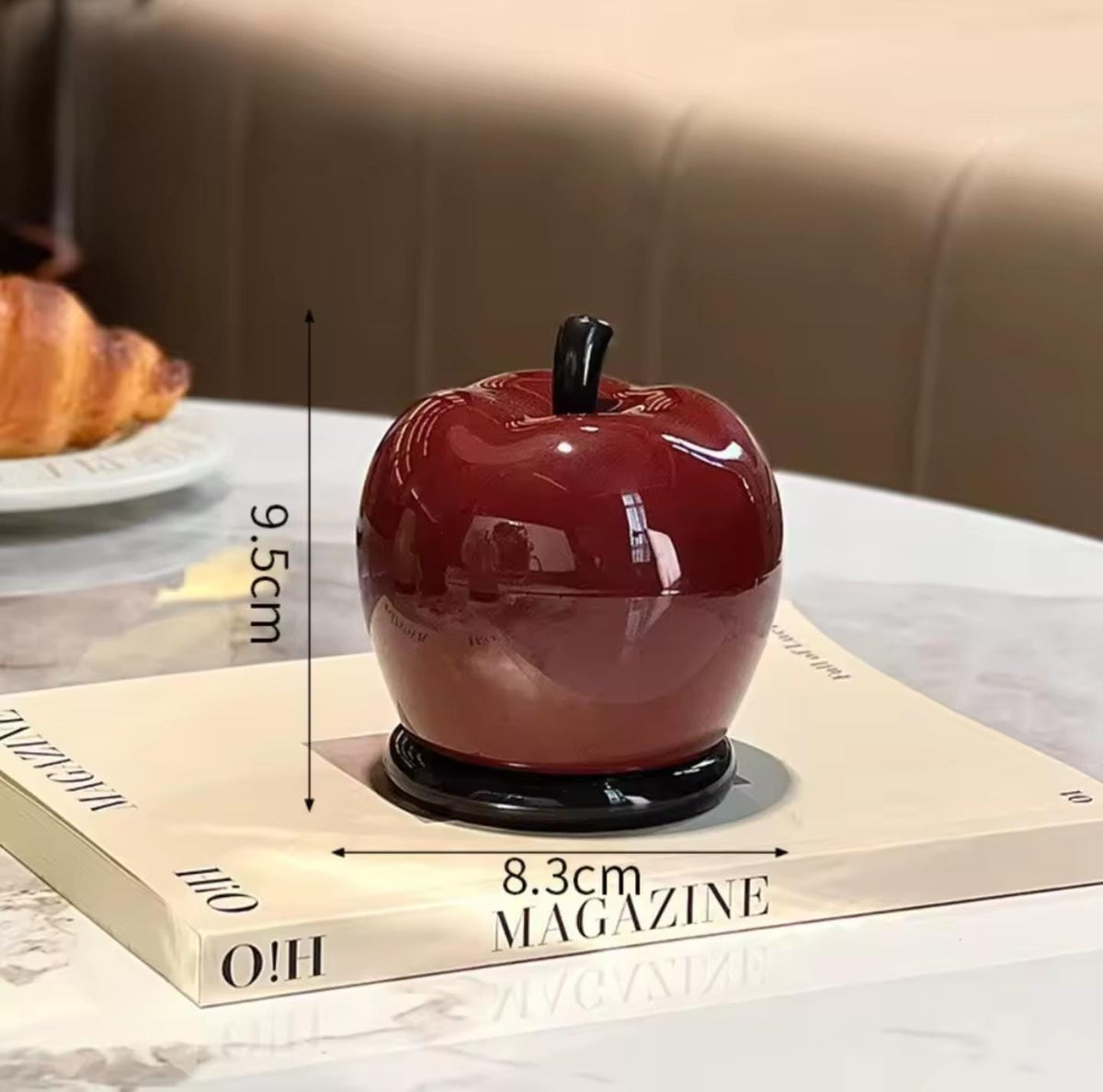 Apple Shaped Multi Purpose Toothpick / Cotton Bud Holder