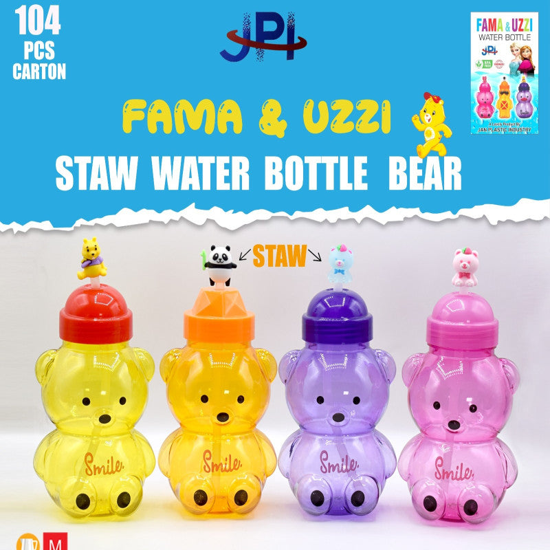 Fama & Uzzi straw water Bottle Fama & Uzzi straw water Bottle
