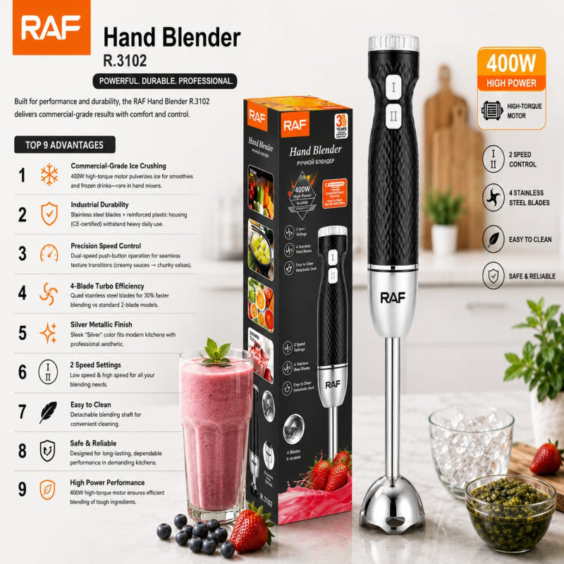 RAF R.3102 Hand Blender - 400W