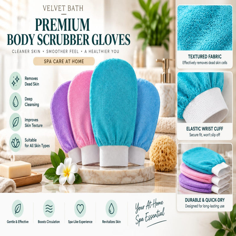 BODY SCRUBBER GLOVES (CHINA)