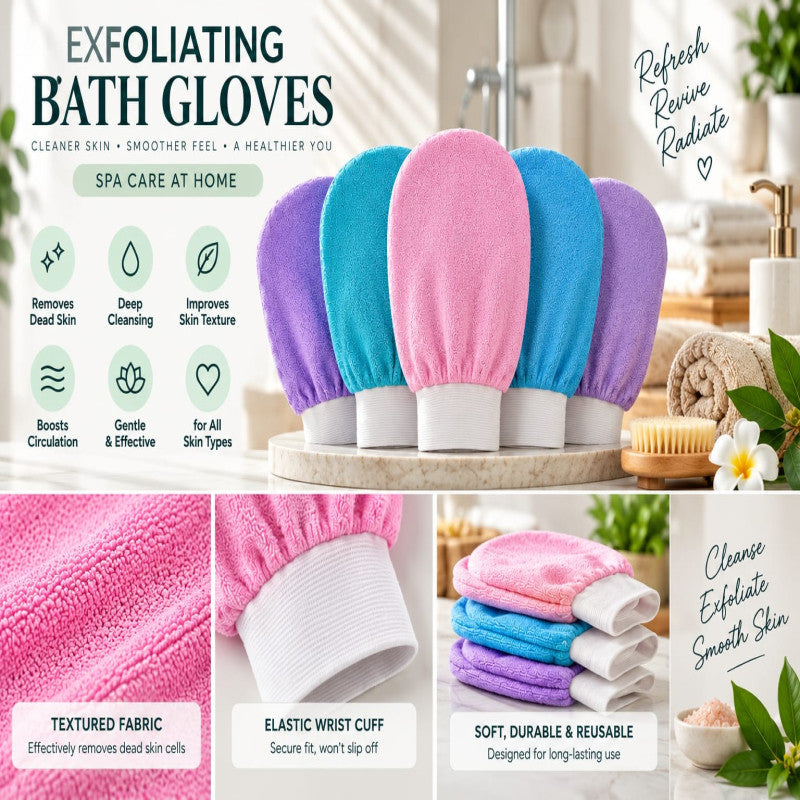 BODY SCRUBBER GLOVES (CHINA)