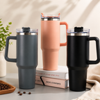 Tumbler with straw (simple) Tumbler with Handle Straw 1200ml