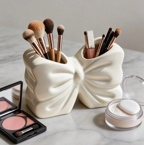 1Pcs Bow Shaped Holder For Makeup Brushes