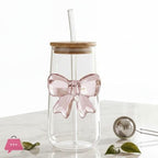 Bow Cup with Wooden Lid