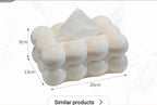 Bubble Bow Tissue Box