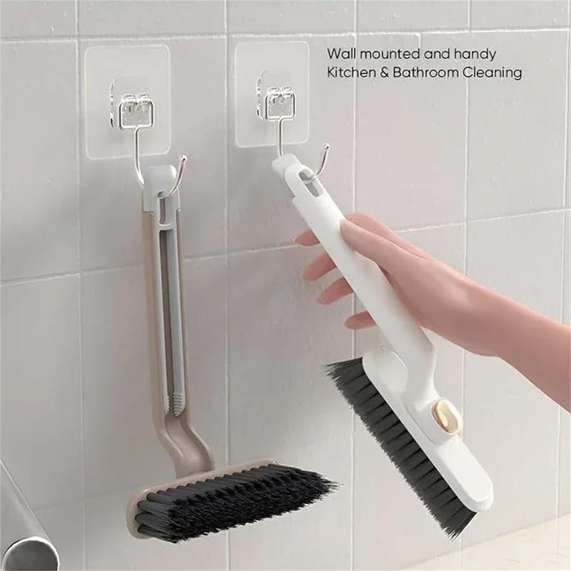 Multi-Function Rotating Crevice Cleaning Brush, Hard Bristle Crevice Gap Cleaning tools for clean house,360 Degree