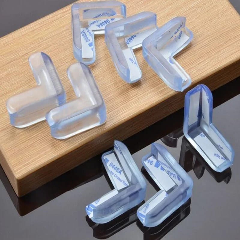 8(PCS) Silicone Table Corner Protector for Kids Safety Table Corner Covers for Glass Table - Baby Safety Equipment