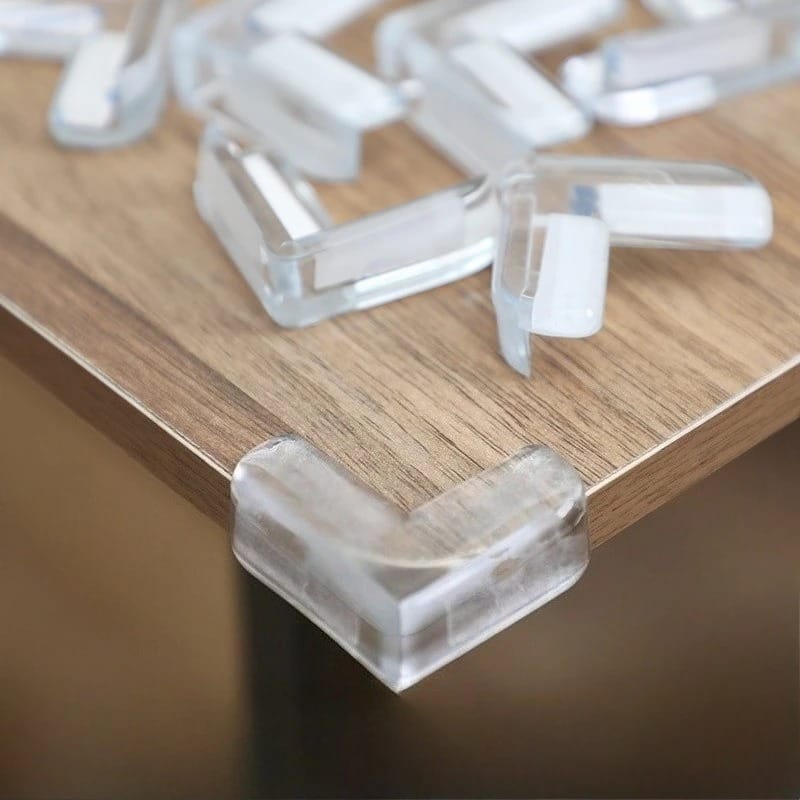 8(PCS) Silicone Table Corner Protector for Kids Safety Table Corner Covers for Glass Table - Baby Safety Equipment