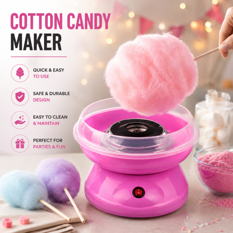 Sweet Sugar Cotton Candy Maker Floss Maker Machine