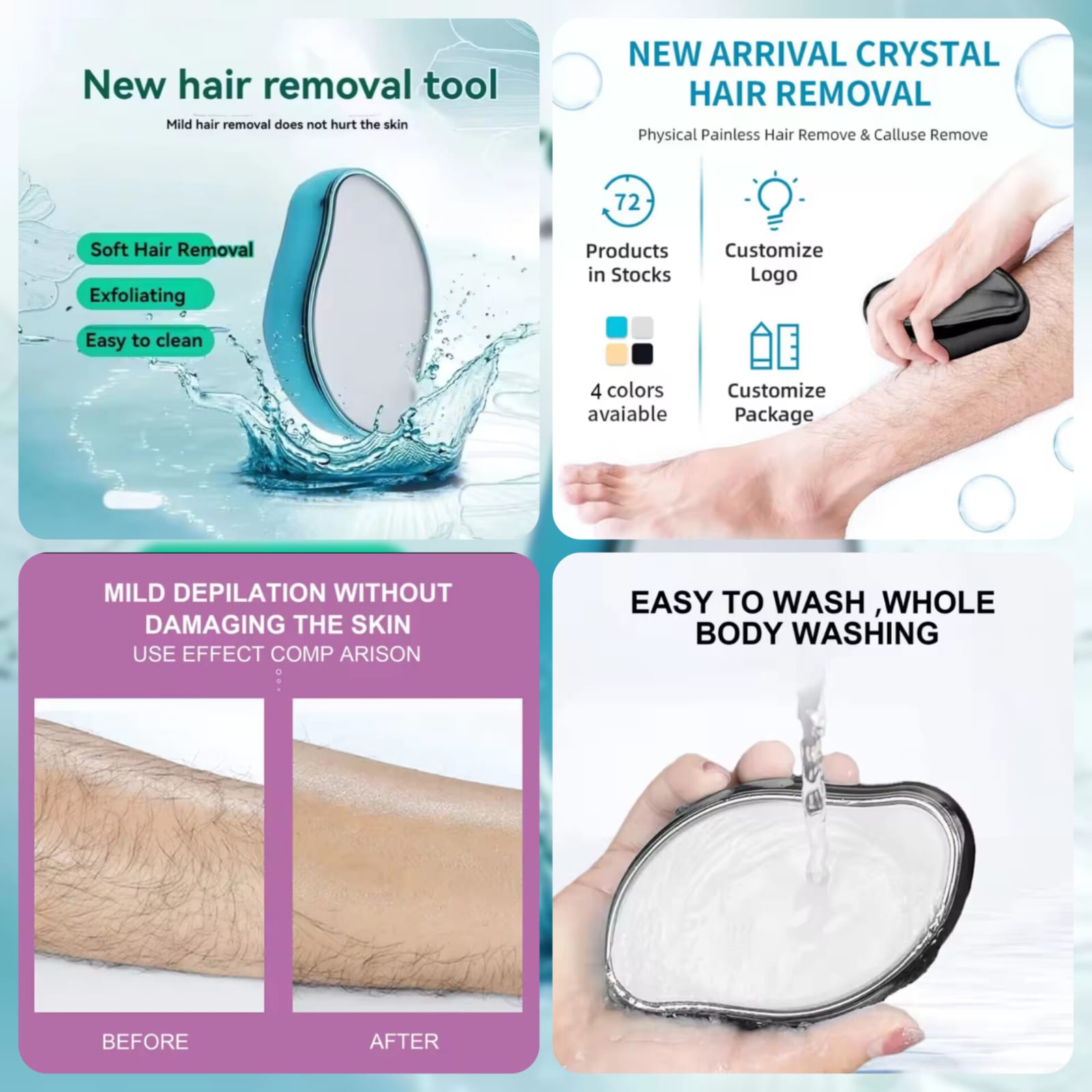 Crystal Epilator Manual Hair Remover