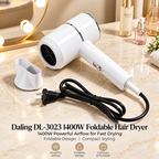 Daling DL-3023 1400W Foldable Hair Dryer