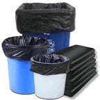 Black Garbage Bags Roll (18x24, 20x30, 24x36 Inches) – Leak Proof Disposable Dustbin Bags, Trash Bags, Waste Bags