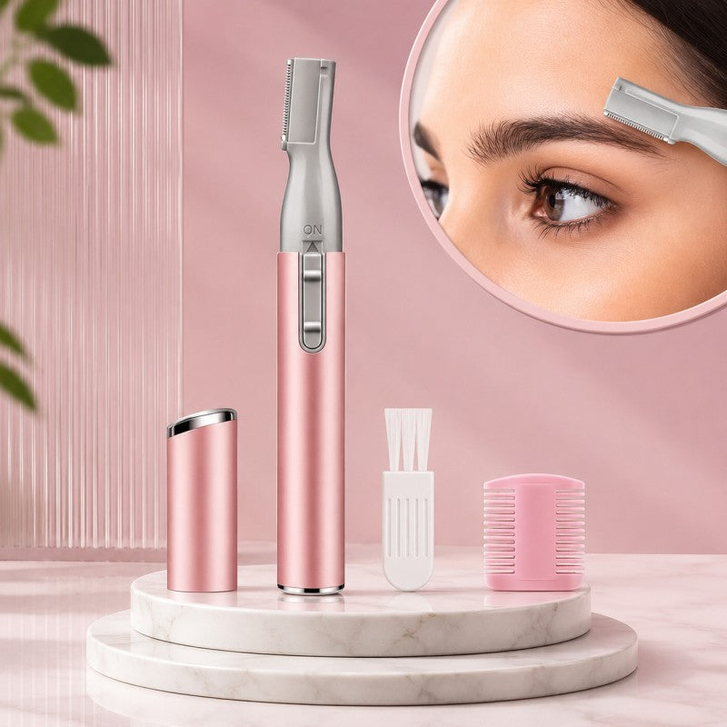 Electric Eyebrow Hair Trimmer, Painless Facial Hair Remove