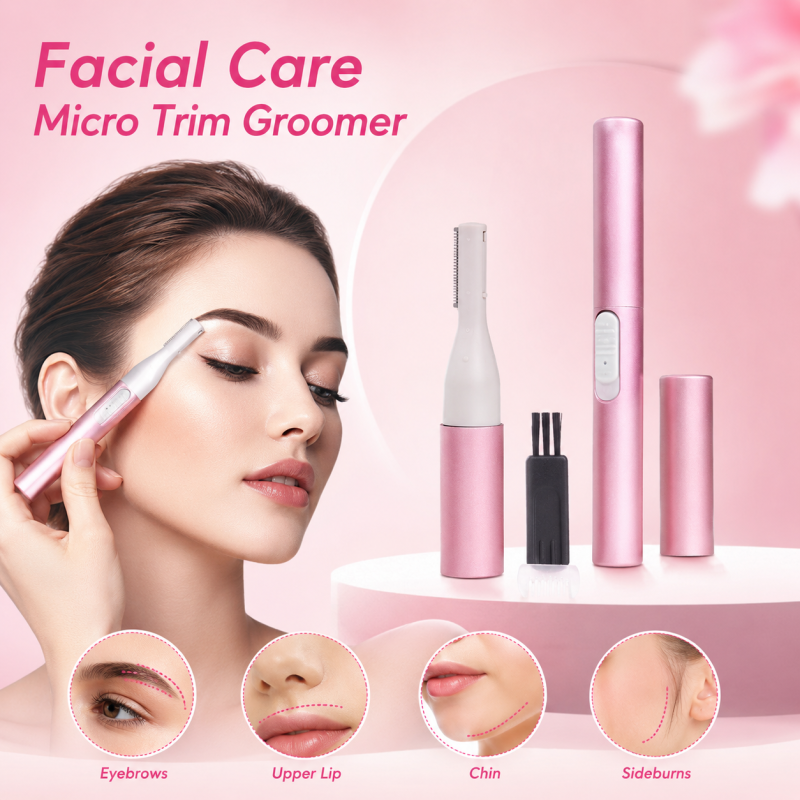 Electric Eyebrow Hair Trimmer, Painless Facial Hair Remove
