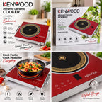 Kenwood KW-604 Infrared Ceramic Cooker — Stylish & Fast Cooking