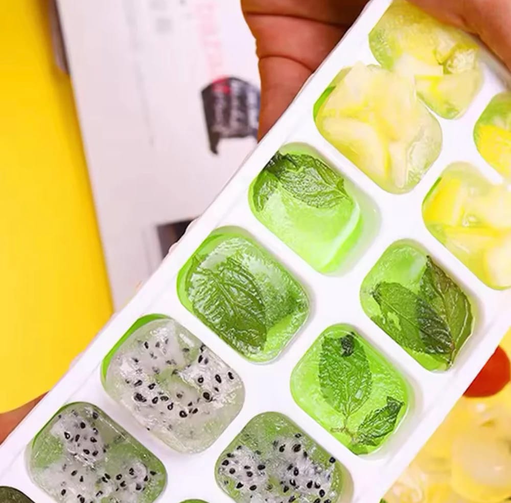 14 Grid Ice Cube Tray, Easy Release Mini Ice Cube Tray