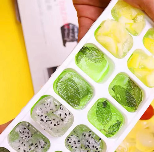 14 Grid Ice Cube Tray, Easy Release Mini Ice Cube Tray