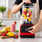 Silver Crest SC-1589 4500W Heavy Duty 2-in-1 Blender & Smoothie Maker | 2L Jar, Ice Crusher & Juicer