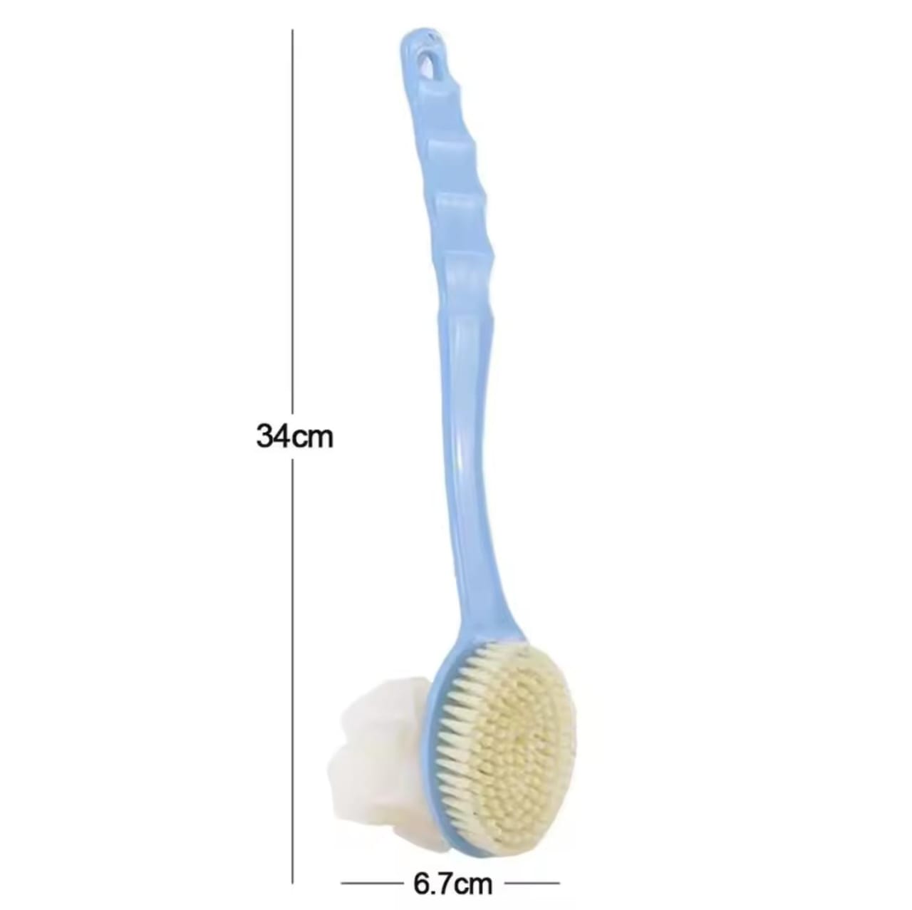 Double Side long handle bath brush
