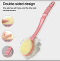 Double Side long handle bath brush