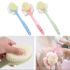 Double Side long handle bath brush